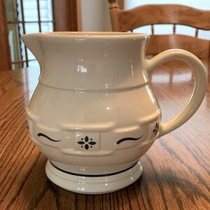Longaberger Juice Pitcher, Classic Blue
